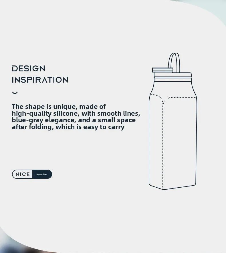 Sippcharm™ Fold & Go Water Bottle