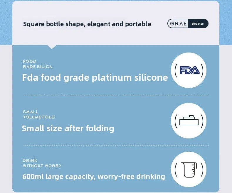 Sippcharm™ Fold & Go Water Bottle