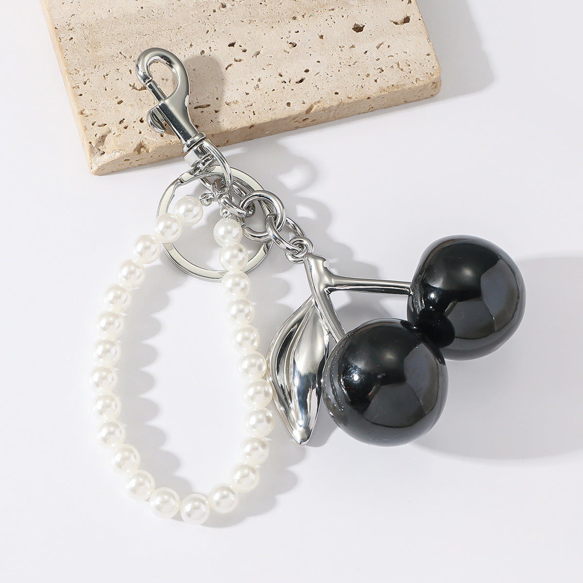 Sippcharm™ Cherry Keychain