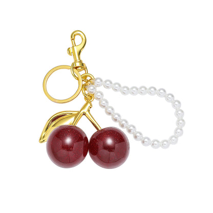 Sippcharm™ Cherry Keychain
